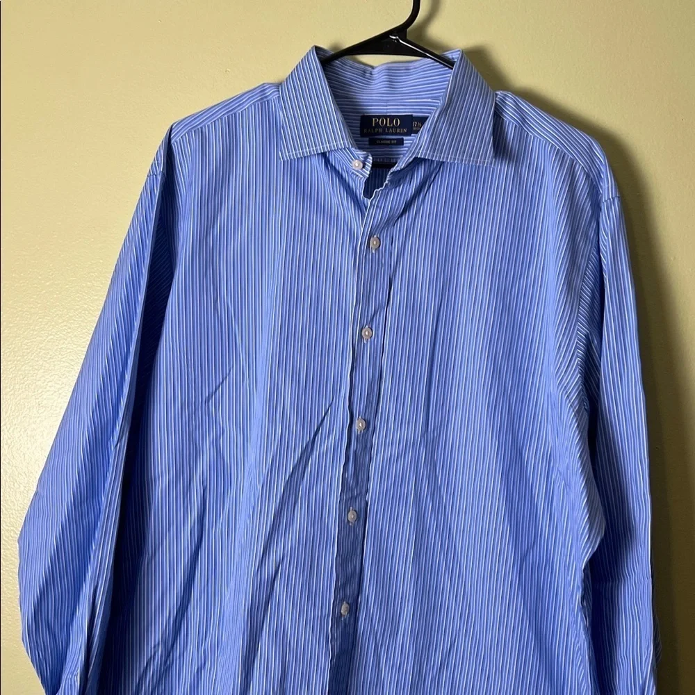 Polo by Ralph Lauren Men's Classic Blue Shirt